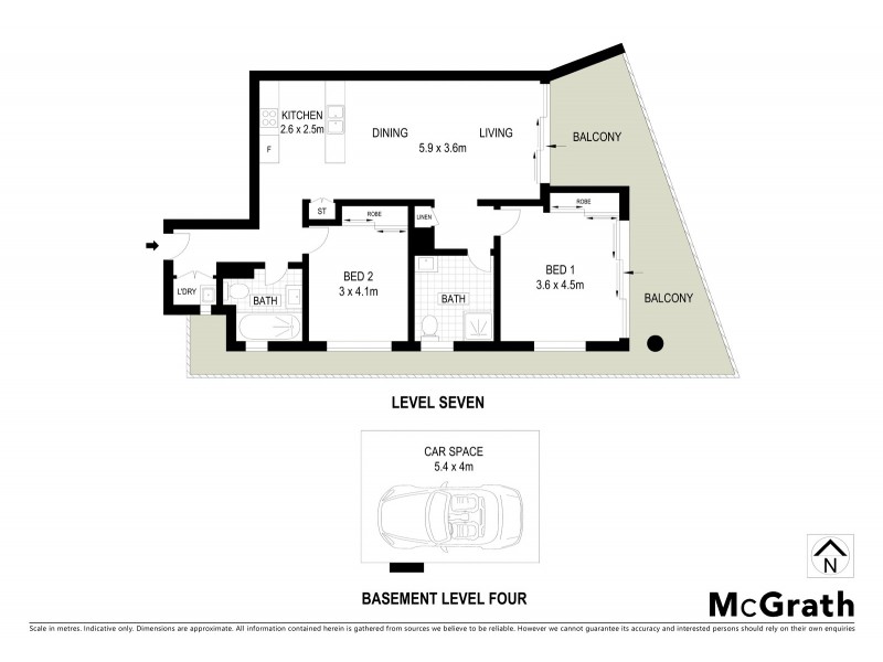 703/2 Jack Brabham Drive, Hurstville NSW 2220 Floorplan