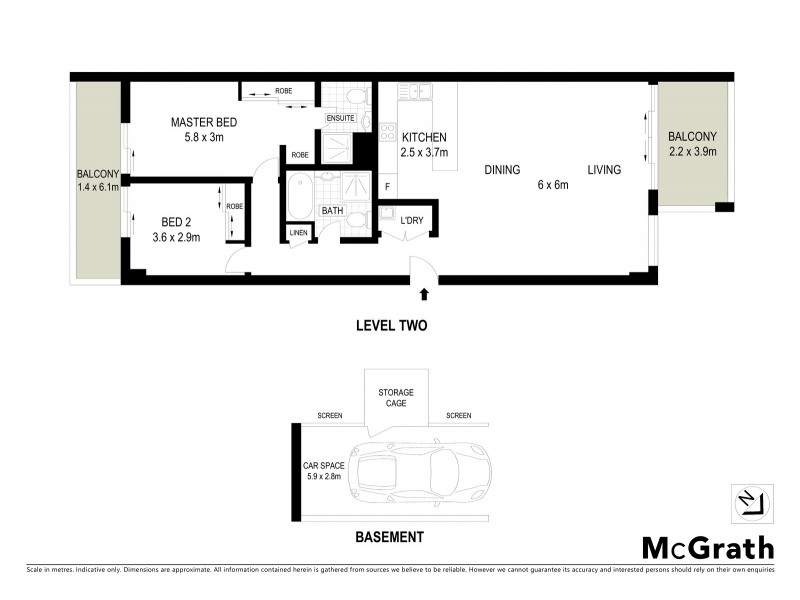 E201/7 Bond Street, Hurstville NSW 2220 Floorplan