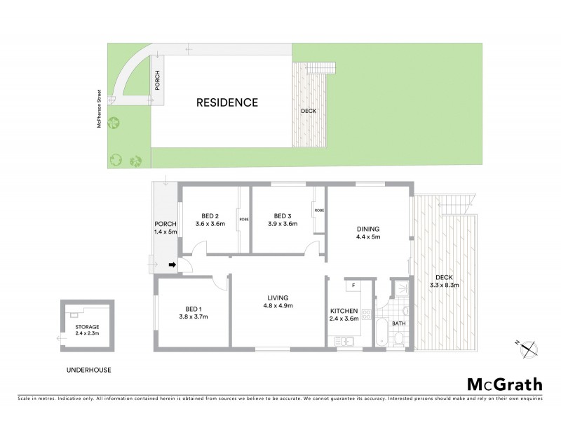 14 McPherson Street, Carlton NSW 2218 Floorplan