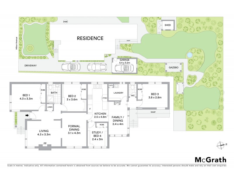 56 Hilton Avenue, Roselands NSW 2196 Floorplan