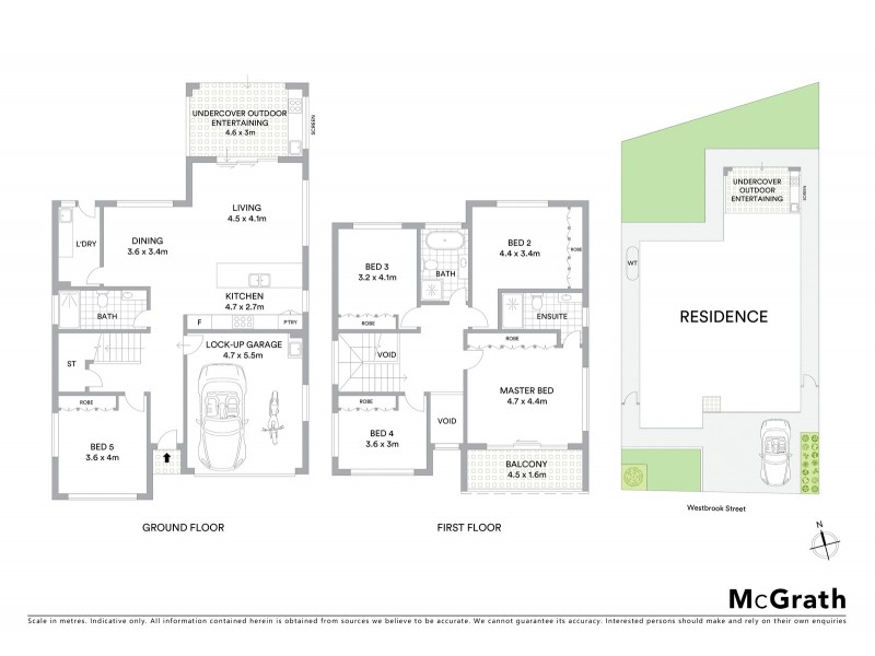47 Westbrook Street, Beverly Hills NSW 2209 Floorplan