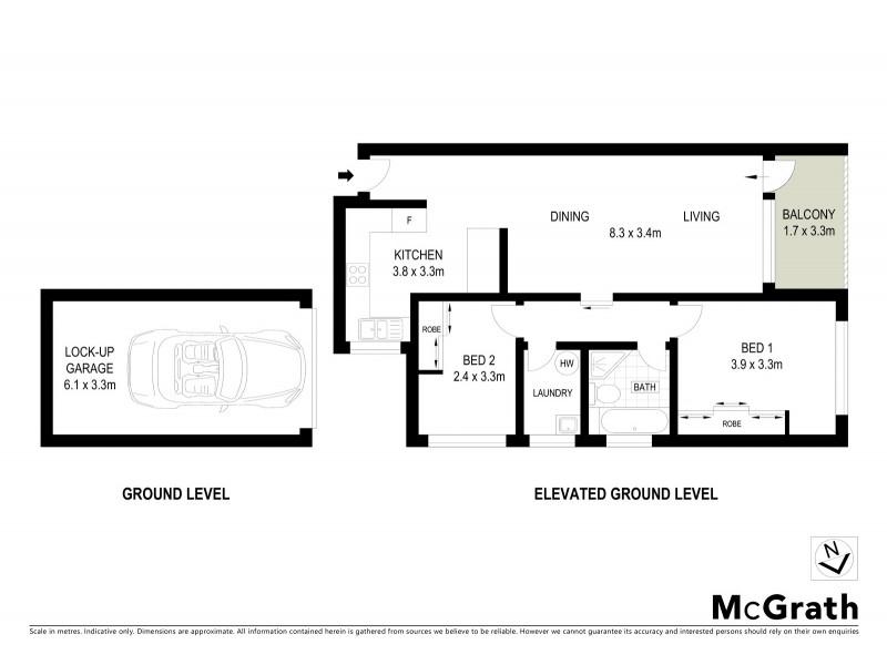 4/1 Rosa Street, Oatley NSW 2223 Floorplan