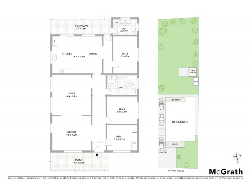 31 Nirimba Avenue, Narwee NSW 2209 Floorplan