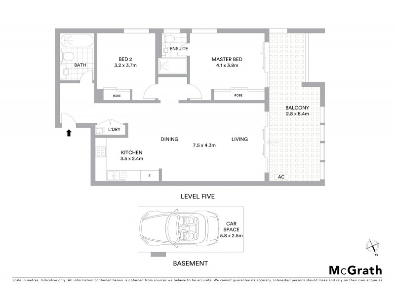 510/21 Princes Highway, Kogarah NSW 2217 Floorplan