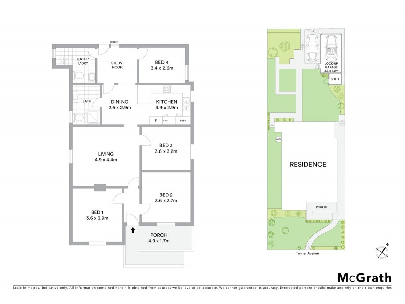 13 Tanner Avenue, Carlton NSW 2218 Floorplan