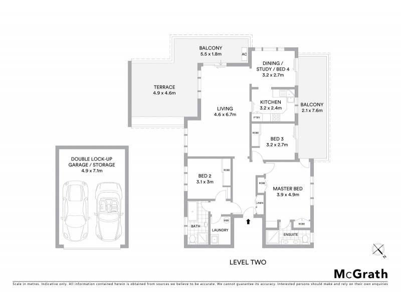 10/5 Balfour Street, Allawah NSW 2218 Floorplan