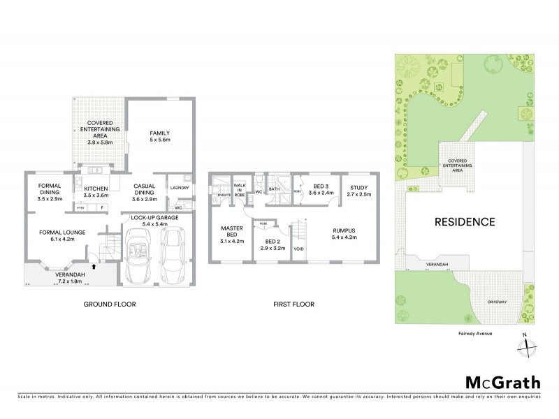 6 Fairway Avenue, Mortdale NSW 2223 Floorplan
