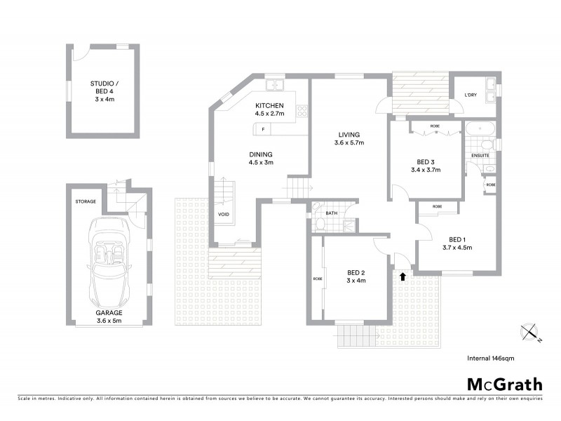 9 Vaughan Street, Blakehurst NSW 2221 Floorplan