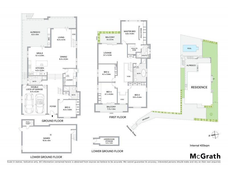 25B Koorabel Street, Lugarno NSW 2210 Floorplan