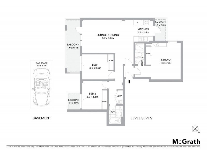62/17 MacMahon Street, Hurstville NSW 2220 Floorplan