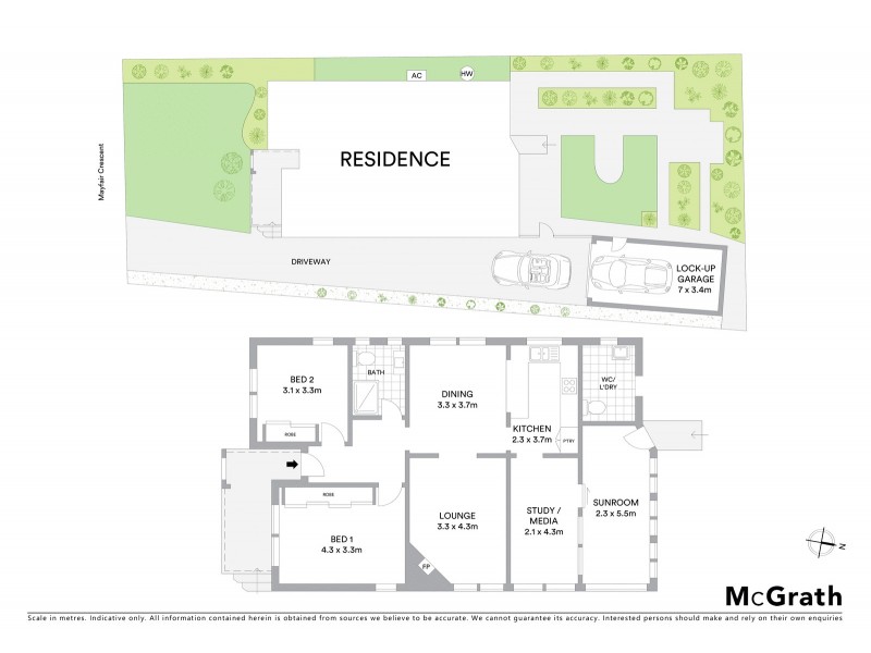 23 Mayfair Crescent, Beverly Hills NSW 2209 Floorplan