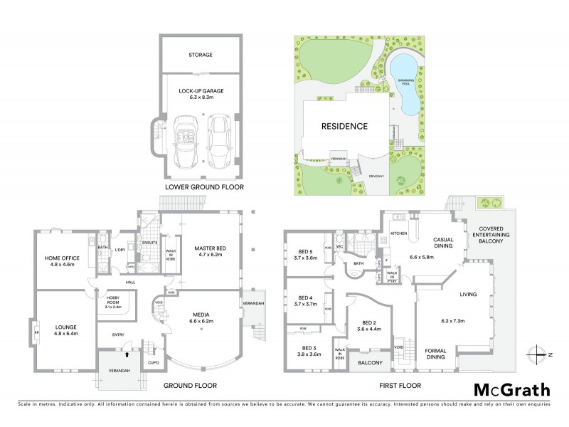 5 Leavesden Place, Sylvania NSW 2224 Floorplan