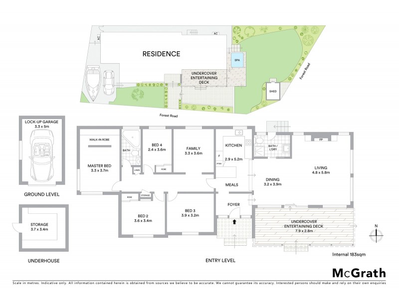 1182 Forest Road, Lugarno NSW 2210 Floorplan