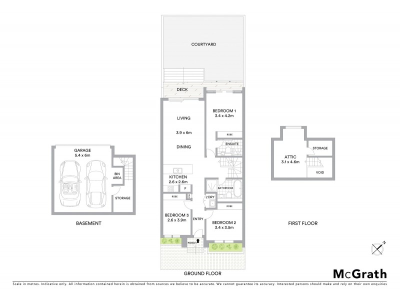6/100 Wright Street, Hurstville NSW 2220 Floorplan