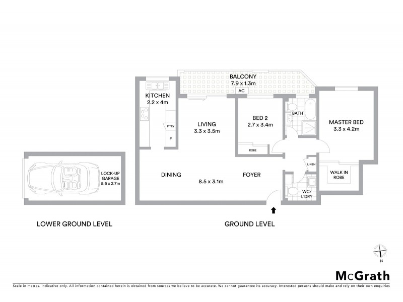 5/33 Letitia Street, Oatley NSW 2223 Floorplan