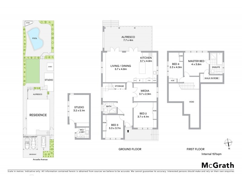 20 Arcadia Avenue, Gymea Bay NSW 2227 Floorplan