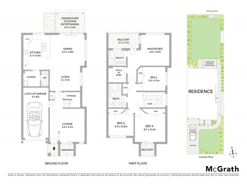 24a Coorabin Place, Riverwood NSW 2210 Floorplan