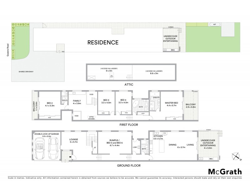 14A Queens Road, Hurstville NSW 2220 Floorplan