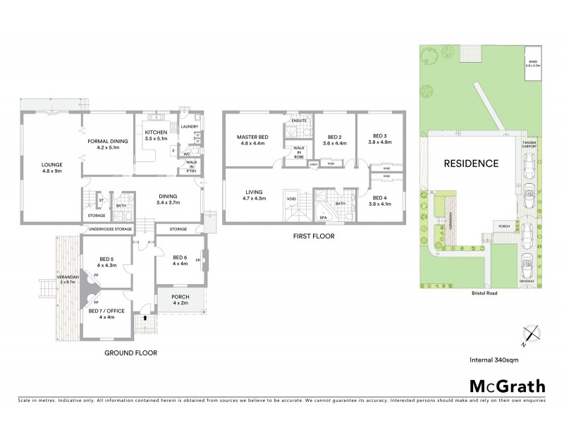 69 Bristol Road, Hurstville NSW 2220 Floorplan