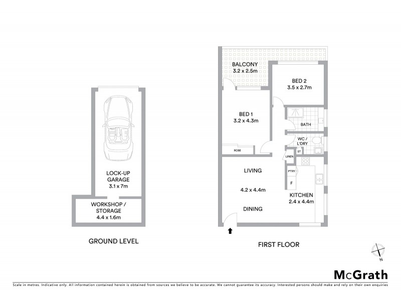 13/29 Baxter Avenue, Kogarah NSW 2217 Floorplan