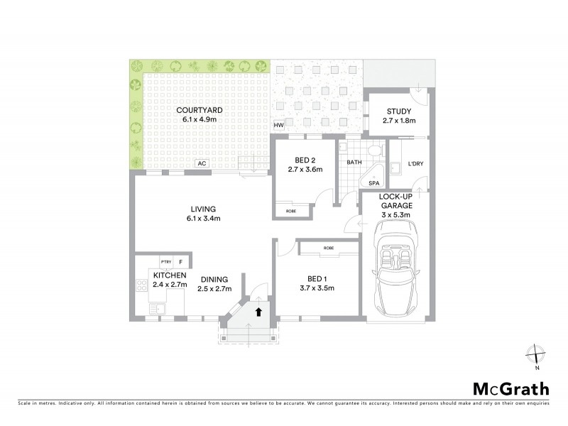 3/105 West Botany Street, Arncliffe NSW 2205 Floorplan