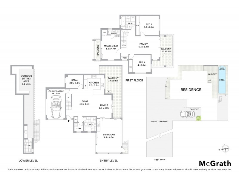 9A Gipps Street, Arncliffe NSW 2205 Floorplan