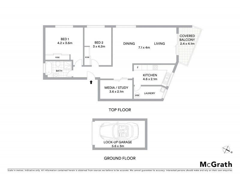 16/380-384 Railway Parade, Carlton NSW 2218 Floorplan