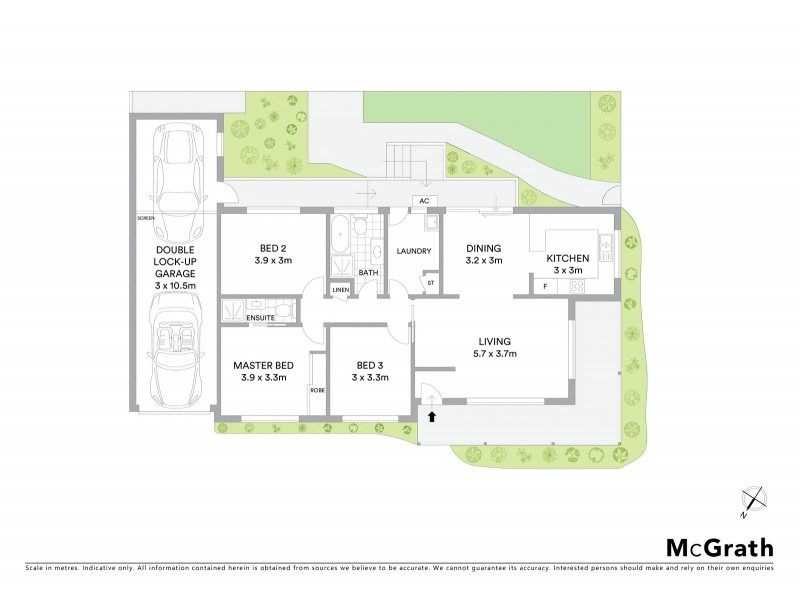 1/110 Wright Street, Hurstville NSW 2220 Floorplan