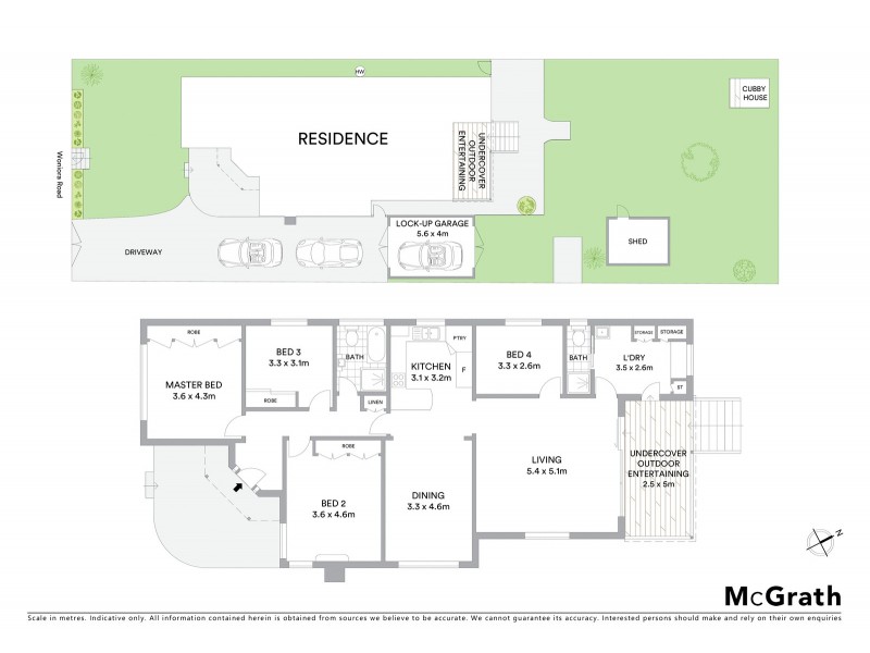 276 Woniora Road, Blakehurst NSW 2221 Floorplan