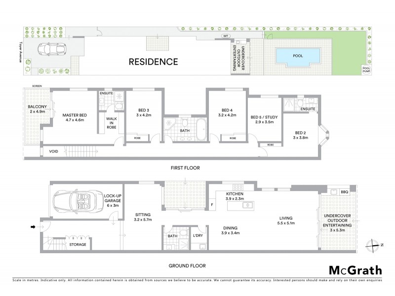4A Toyer Avenue, Sans Souci NSW 2219 Floorplan