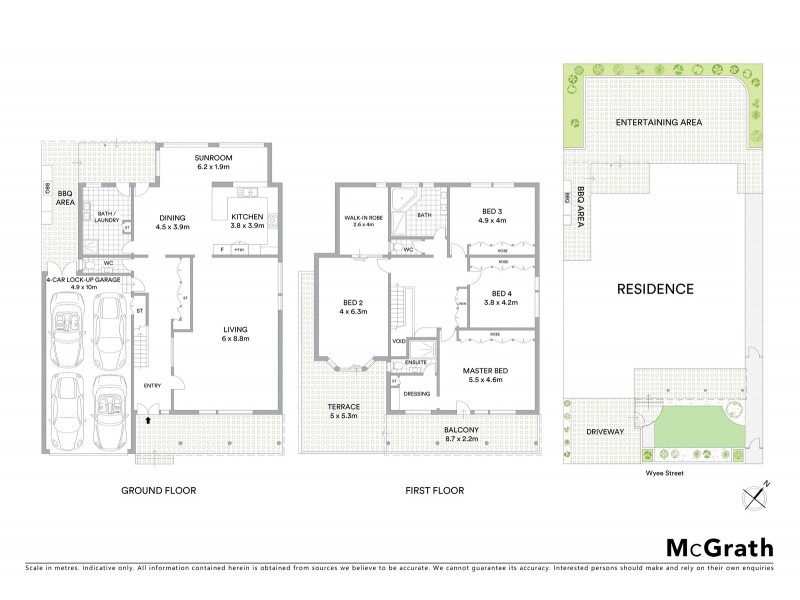 4 Wyee Street, Kogarah Bay NSW 2217 Floorplan