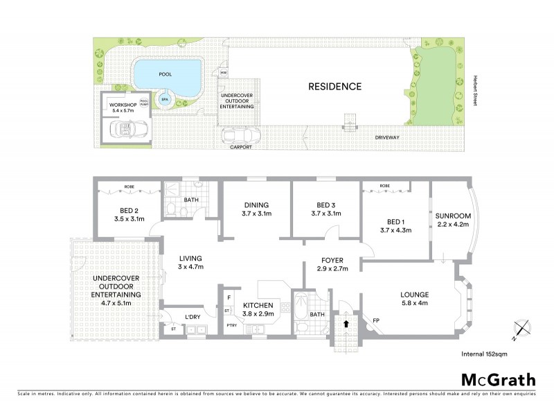 87 Herbert Street, Rockdale NSW 2216 Floorplan