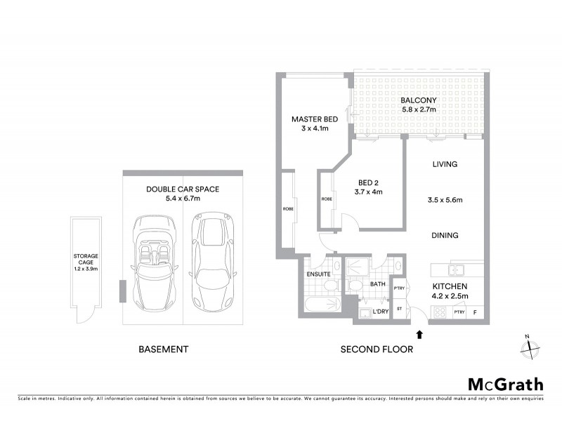303B/1 Jack Brabham Drive, Hurstville NSW 2220 Floorplan