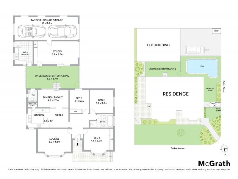 1 Tasker Avenue, Peakhurst NSW 2210 Floorplan