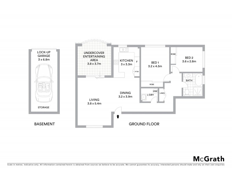 3/35 Hampden Street, Beverly Hills NSW 2209 Floorplan