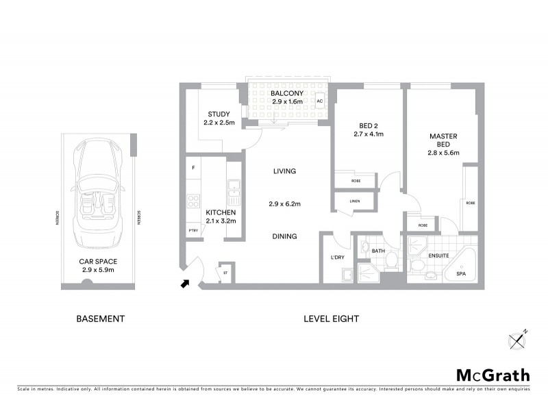 71/12 Dora Street, Hurstville NSW 2220 Floorplan