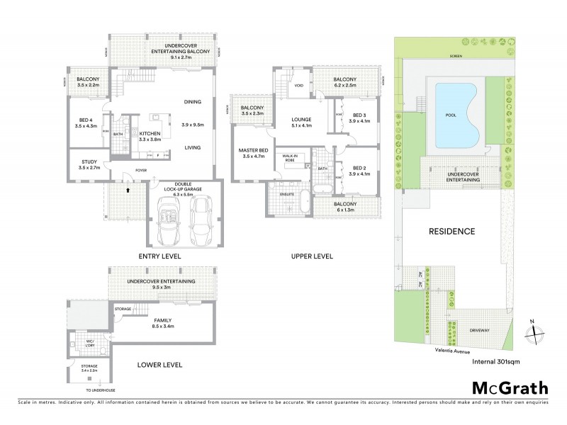 58 Valentia Avenue, Lugarno NSW 2210 Floorplan