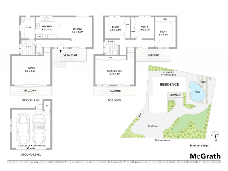 49A Blackbutt Avenue, Lugarno NSW 2210 Floorplan