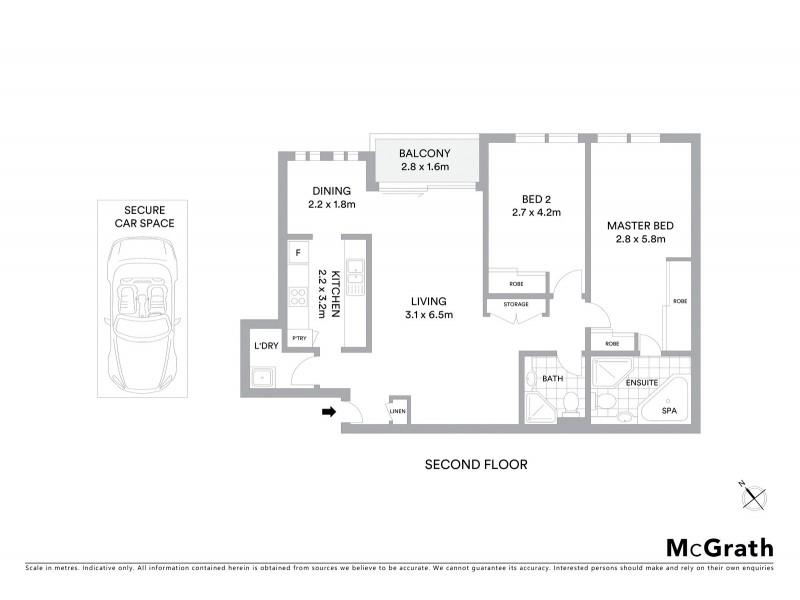 91/22 Dora Street, Hurstville NSW 2220 Floorplan