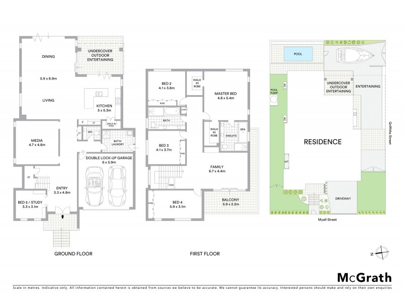 23 Myall Street, Oatley NSW 2223 Floorplan