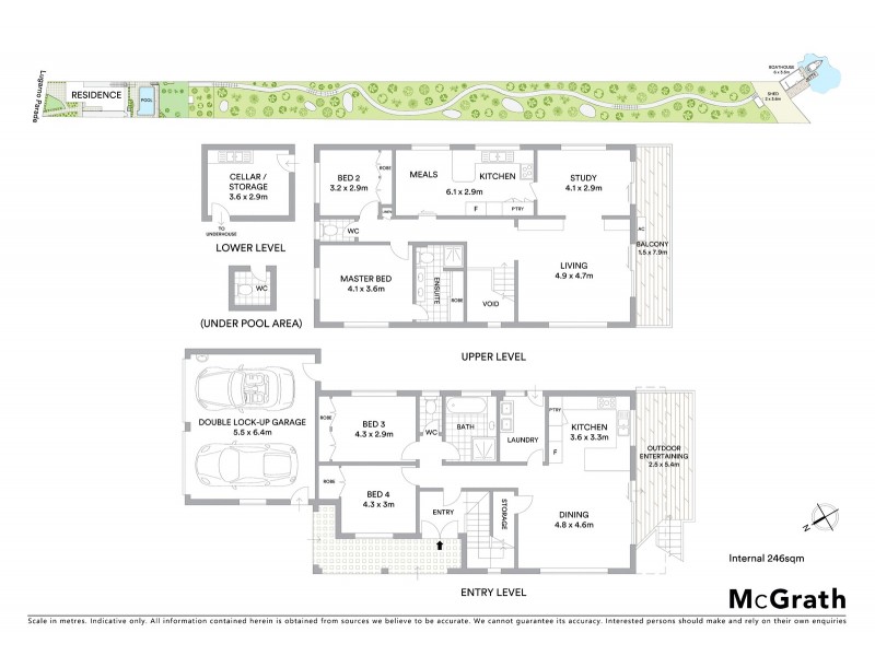126 Lugarno Parade, Lugarno NSW 2210 Floorplan