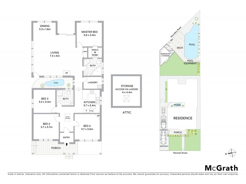 3 Waratah Street, Oatley NSW 2223 Floorplan