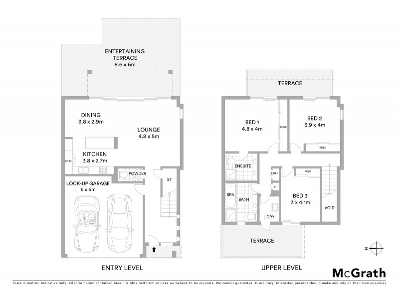 1/7 Murralin Lane, Sylvania NSW 2224 Floorplan