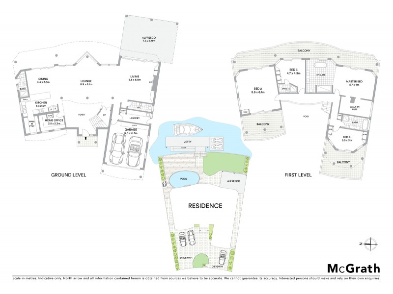 12 Castlereagh Crescent, Sylvania Waters NSW 2224 Floorplan
