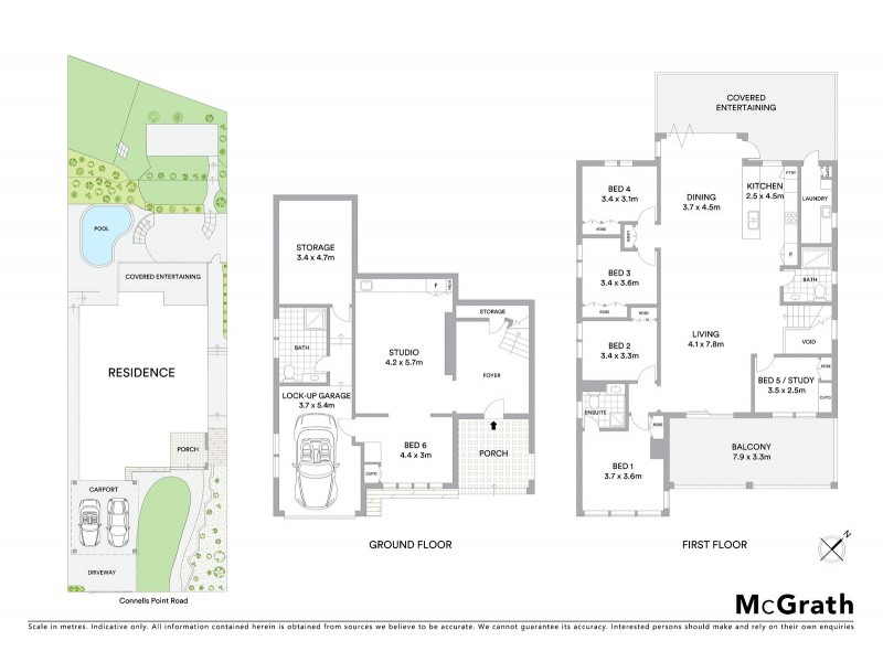 261 Connells Point Road, Connells Point NSW 2221 Floorplan