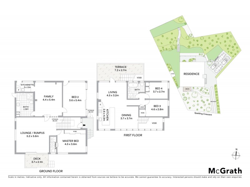 10 Spalding Crescent, Hurstville Grove NSW 2220 Floorplan