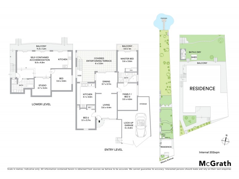 18 Moons Avenue, Lugarno NSW 2210 Floorplan
