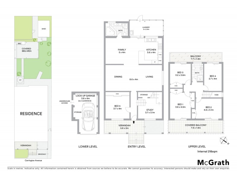119 Carrington Avenue, Hurstville NSW 2220 Floorplan