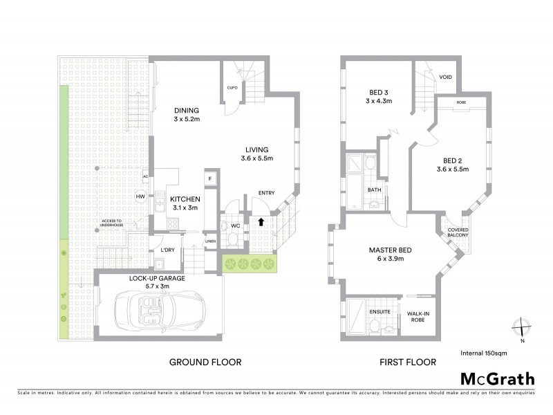2/5 Coogee Avenue, The Entrance North NSW 2261 Floorplan
