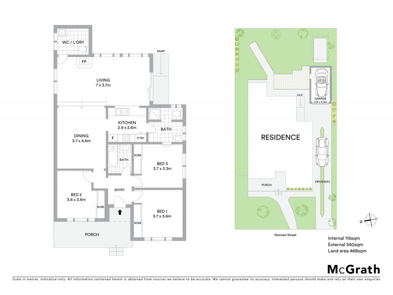 1 Norman Street, Toukley NSW 2263 Floorplan